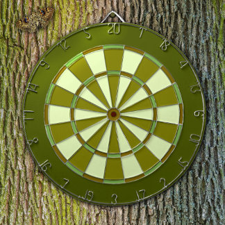 Tablero De Dardos Verde Grassy
