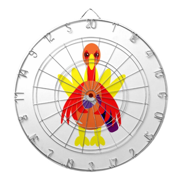 Tablero De Dardos Vinho da acção de graças que bebe Turquia (Frente)