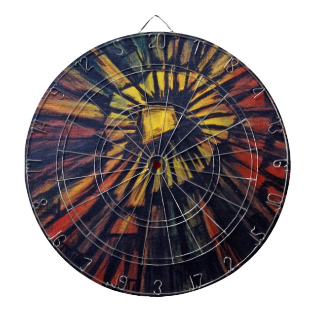 Tablero De Dardos Web do diabo (Frente)