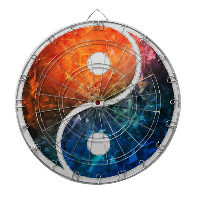 Tablero De Dardos Yin Yang (Frente)