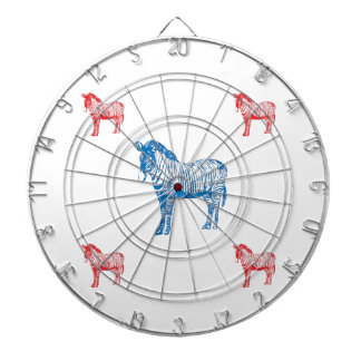 Tablero De Dardos Zebras