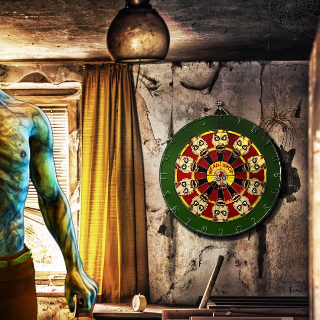 Tablero De Dardos Zombie Head Shot (Criador carregado)