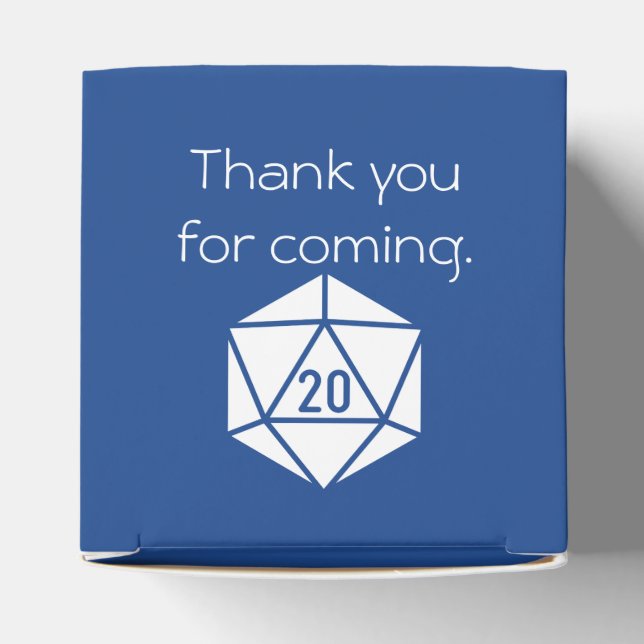 Tabletop Chic na Caixa de Favoritos Azul (Topo)