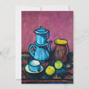 Tableware e Maçãs de Café   Alexander Kanoldt