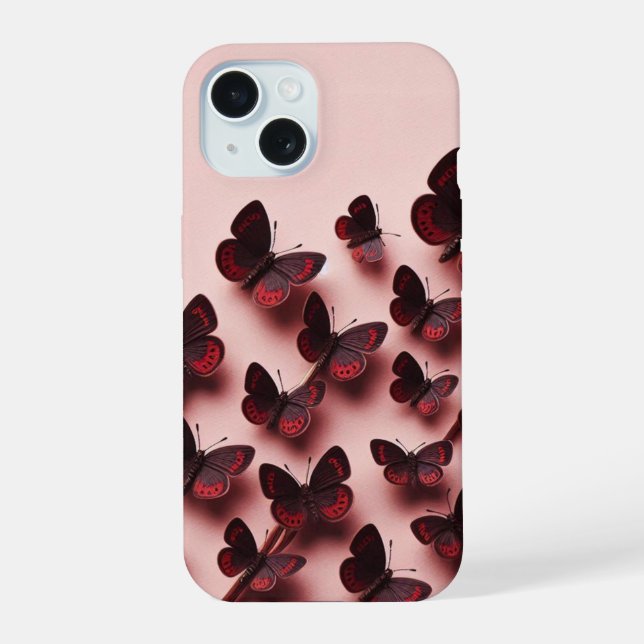 Tabterflies de Trendy & Elegant Design iPhone 15 C (Verso)