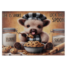 Tabua De Cortar A vida é um Conselho de corte rápido de vaca