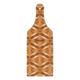 Tabua De Cortar Arte sobre padrões de madeira - Estilo moderno