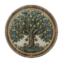 Tabua De Cortar Árvore da vida de William Morris Vintage pré-rafae