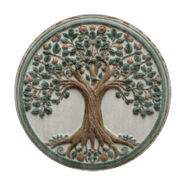 Tabua De Cortar Árvore da vida de William Morris Vintage pré-rafae