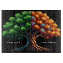 Árvore Neurotípica vs. Neurodiversa