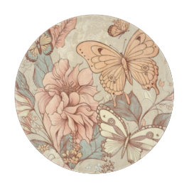 Tabua De Cortar Borboletas e flores