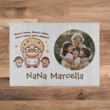 Casa da Nana Bonita Regras da Nana Foto da Vovó