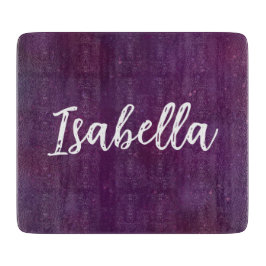 Tabua De Cortar Céu estrelado roxo