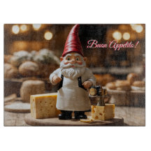 Chef cortando conselho, Buon Appetito!