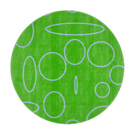 Tabua De Cortar Círculos Verdes
