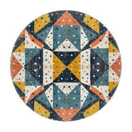 Tabua De Cortar Conselho moderno de Impressão de corte Terrazzo