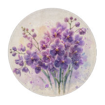 Cor d'água do Buquê de orquídea roxa