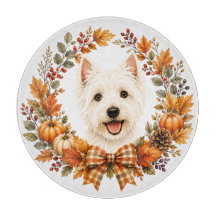 Coroa de Outono Westie