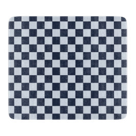 Tabua De Cortar Denim rinse checkerboard pattern