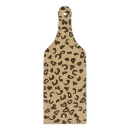 Tabua De Cortar Design do padrão de bronzeamento da pele do leopar