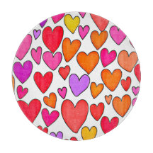 Elegância Chic Hearts: Amor Feliz