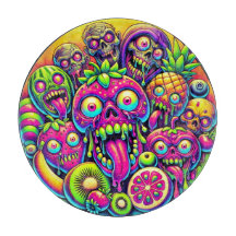 Fruta Frenzy: Neon Zombie Harvest