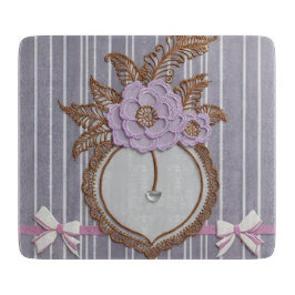 Tabua De Cortar Grey stripes AI art 