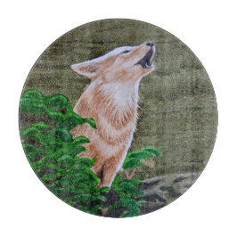Tabua De Cortar Howling Coyote