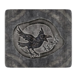 Tabua De Cortar Krähe Crow Rabe ruft KRÄH!