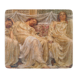 Tabua De Cortar Lindas Mulheres Sonolentas (Sonhadores) (Arte Vint