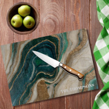 Mármore Verde Dourado Brilho Elegante Personalizad