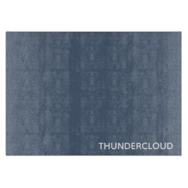 Tabua De Cortar Nome da Cor da cinza Azul da Thundercloud