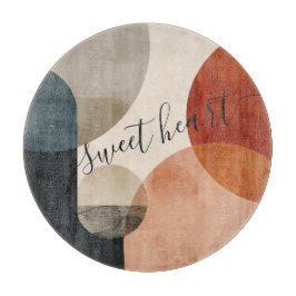 Tabua De Cortar Nome Personalizado do Boho