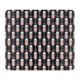 Tabua De Cortar Padrão de Vinho Rosé