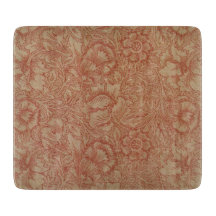 Papoila cor-de-rosa (por William Morris) (Padrão V