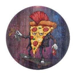 Tabua De Cortar Punk Da Pizza