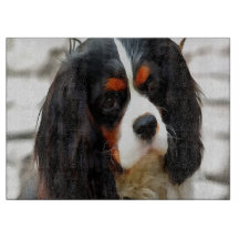 Retrato De Um Rei Charles Cavalier Spaniel