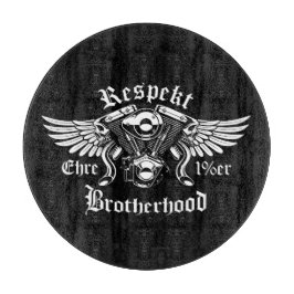 Tabua De Cortar Schneidebrett | Brotherhood Biker Ehre Respekt