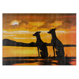 Tabua De Cortar Sighounds - Sunrise