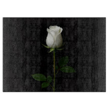 Tampo de corte em vidro Preto 4 Luxe Rosa Branca P