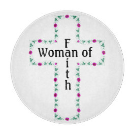 Tabua De Cortar Woman of faith