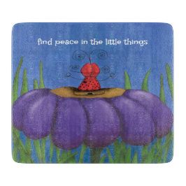 Tabua De Cortar Zen Ladybug