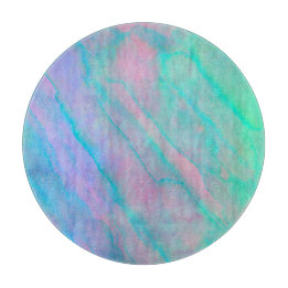 Tabuas De Corte Abalone Shell Watercolor, mãe-de-pérola