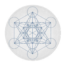 Grade do cristal do cubo de Metatron