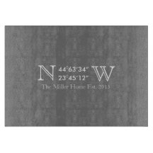 O conselho de corte de vidro coordenado Home de