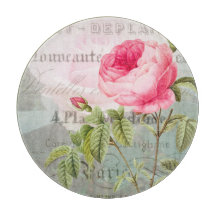 Redouta Rosa de Conselho de Corte de Vidro Decorat