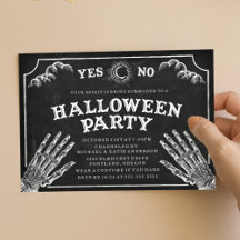 Tábula de Espírito | Convite para Festa de Hallowe