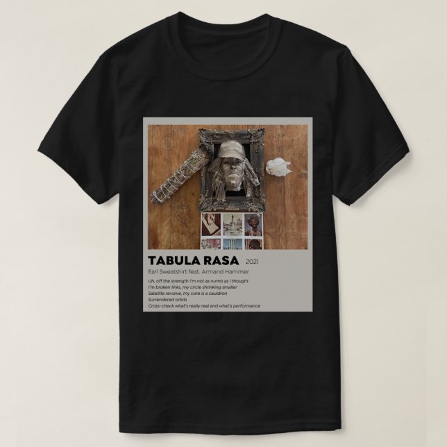 Tabula Rasa por Earl Sweatshirt Classic T-Shirt (Frente do Design)