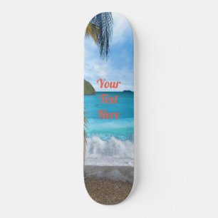Tabuleiro de skate de praia personalizada