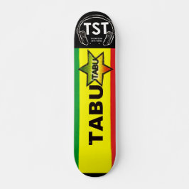 Tabuleiro de skate TABU, deck de 7¾"